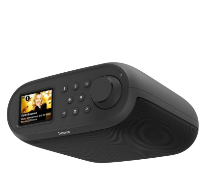 Radio i budzik Hama Radio cyfrowe dab+/internet radio/bluetooth® rx/app czarne